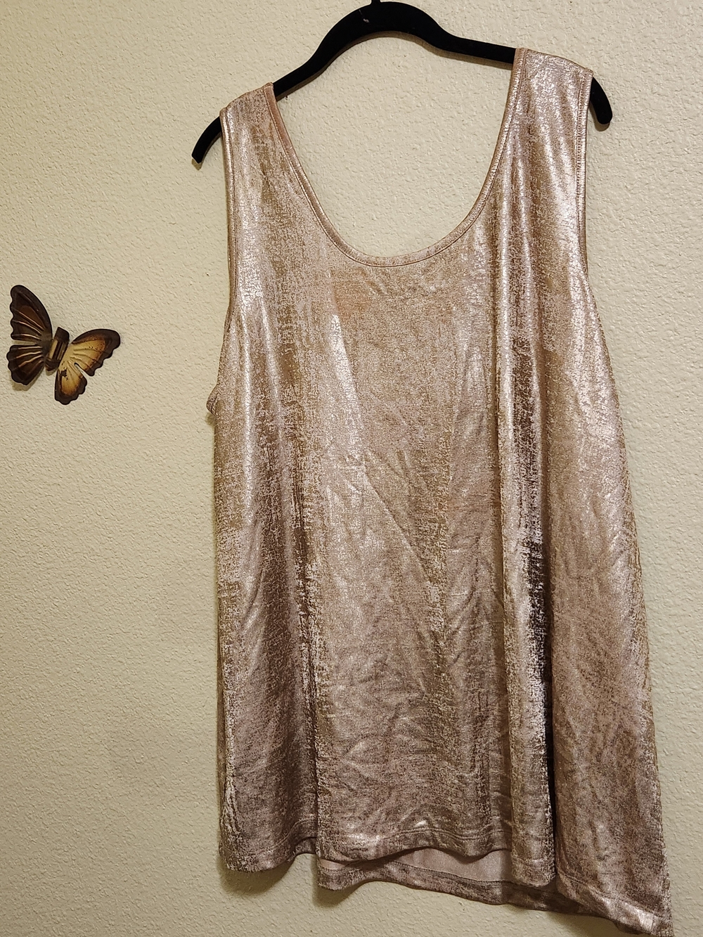 denim24/7 Tan Knit Top
